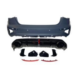 Paragolpes Trasero Audi A3 8Y Sportback 2019-2024 Look RS3 Led