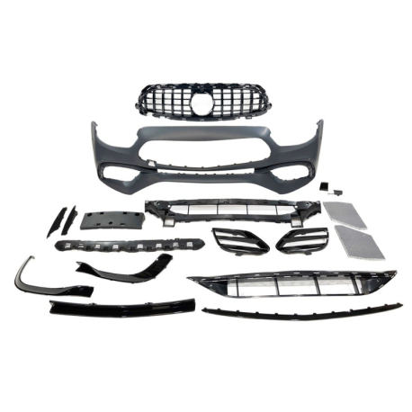 Paragolpes Delantero Mercedes W213 4p 2020+ / C238 2021 look GT AMG E63