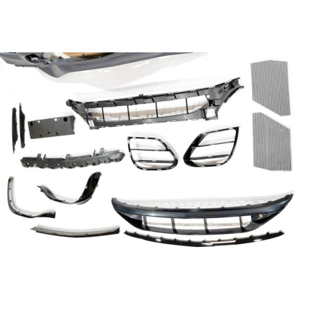 Paragolpes Delantero Mercedes W213 4p 2020+ / C238 2021 look GT AMG E63