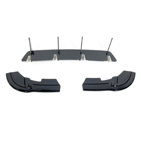 Difusor Trasero Mercedes W176 2016-2018 Negro Brillante