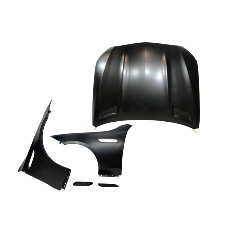 Capó y Aletas Mercedes W206 2021+ Look GT Aluminio