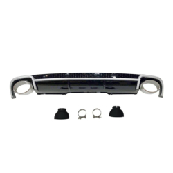 Difusor Trasero Audi A4 B9 2016+ Look RS4 ABS