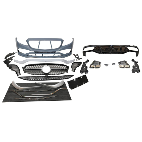 Kit De Carrocería Mercedes W213 4p / Estate 2016-2019 look AMG E63 ABS
