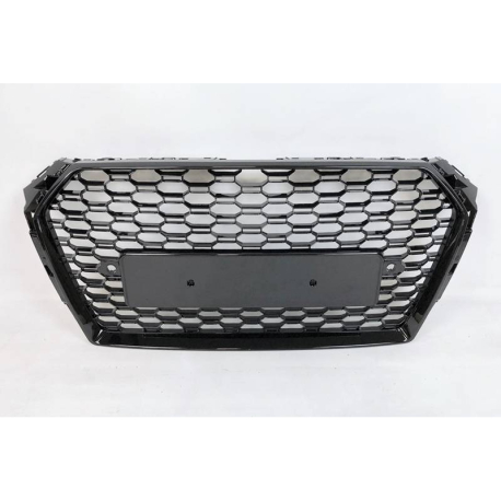 Parrilla Audi A4 Look RS4 B9 2016 Black