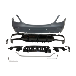 Paragolpes Trasero Mercedes W213 2016-2019  Look AMG E63