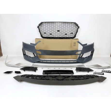 Paragolpes Delantero Audi A4 16-19 B9 Look RS4