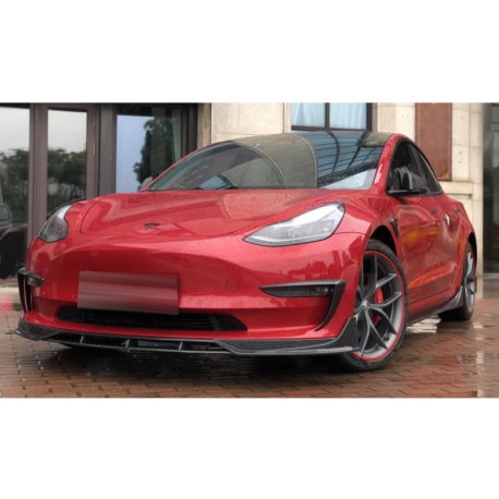 Kit De Carrocería Tesla Model 3 2017-2022 Negro Brillante
