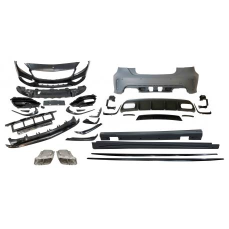 Kit Carrocería Mercedes W176 A45 2016-2018 Look AMG Sin Sensores