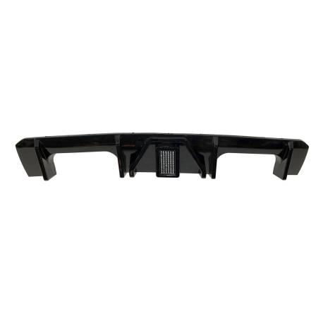 Difusor Trasero BMW G80 / G82 look M Performance Brillante Negro Luz de freno led