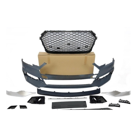 Paragolpes Delantero Audi A4 16-19 B9 Look RS4