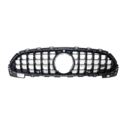 Parrilla Mercedes W206 2022+ Look GT Full Black Cámara