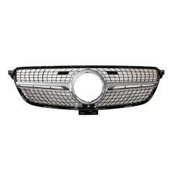 Parrilla Mercedes GLE Coupe C292 (2015-2018) GLE W166 SUV (2015-2018) Look Diamond Cámara Chromed