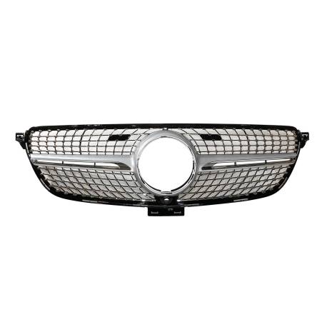 Parrilla Mercedes GLE Coupe C292 (2015-2018) GLE W166 SUV (2015-2018) Look Diamond Cámara Chromed