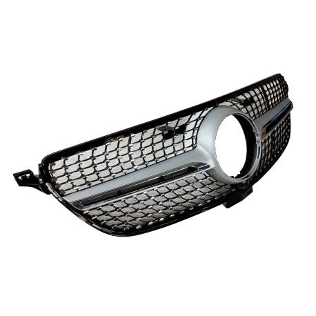 Parrilla Mercedes GLE Coupe C292 (2015-2018) GLE W166 SUV (2015-2018) Look Diamond Cámara Chromed