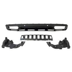 Difusor Trasero Mercedes W205 2014-2018 Coupe AMG Look C63 ABS