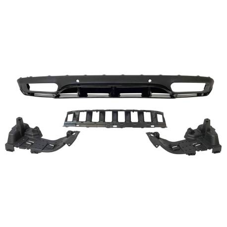 Difusor Trasero Mercedes W205 2014-2018 Coupe AMG Look C63 ABS