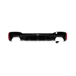Difusor Trasero BMW G30 / G31 Look M5 brillo