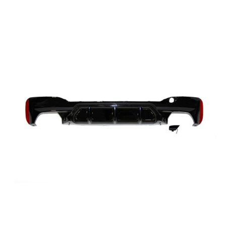 Difusor Trasero BMW G30 / G31 Look M5 brillo