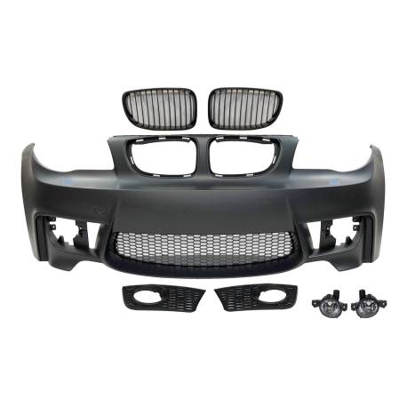 PARAGOLPES DELANTERO BMW E82/E88/E87/E81  LOOK M1 05-11 ANTINIEBLAS