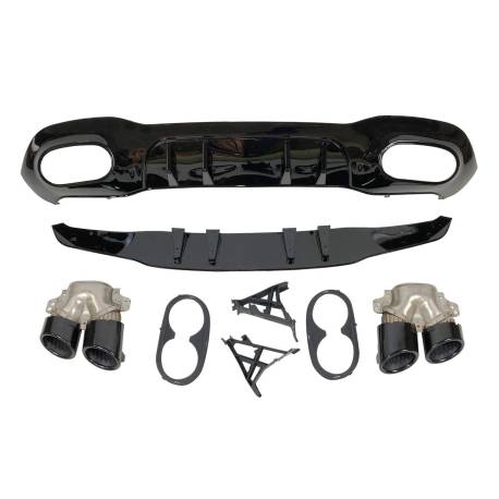 Difusor Trasero Mercedes W177 AMG Look A45