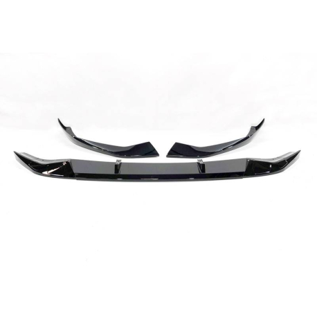 Spoiler Delantero BMW G30 LCI Look M Performance Brillante Negro