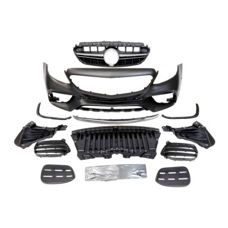 Paragolpes Delantero Mercedes W213 4p 2016-2019 / C238 look AMG E63
