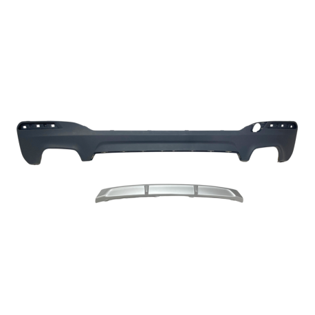Difusor Trasero BMW G30 / G31 Look M-tech Doble Salida