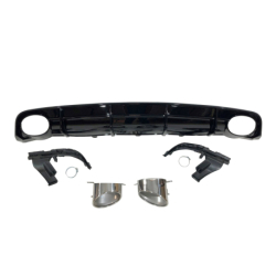 Difusor Trasero Audi A6 / A6 Avant Look RS6 2015-2018 C7 S-Line ABS