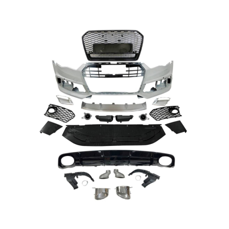 Kit De Carrocería AUDI A6 / A6 AVANT 2015- 2018 C7 S-LINE LOOK RS6 ABS