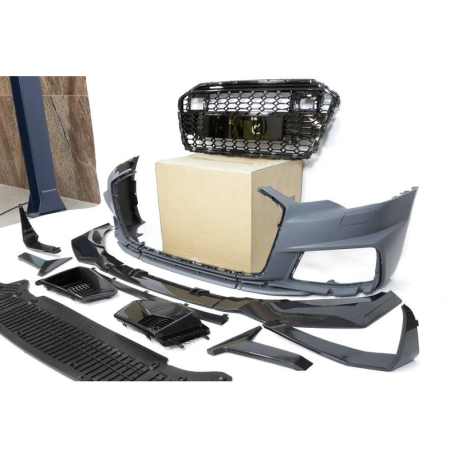 Paragolpes Delantero Audi A6 C8 2020+ Look RS6 Carbono