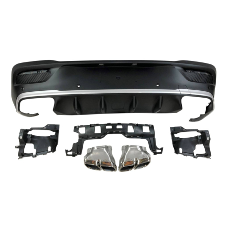 Difusor Trasero Mercedes C167 GLE 2020 Colas