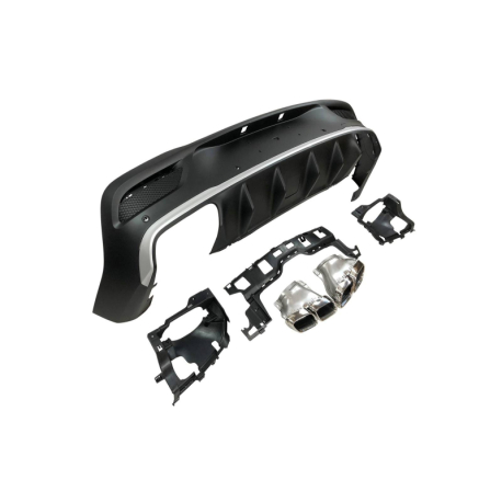 Difusor Trasero Mercedes C167 GLE 2020 Colas