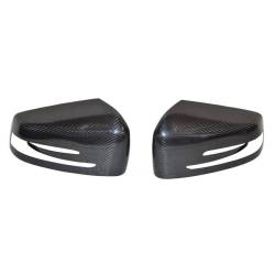 Cubre Espejos Carbono Mercedes W204/W212/W218/W221/Clase A/B/C/E/Glk/CLS