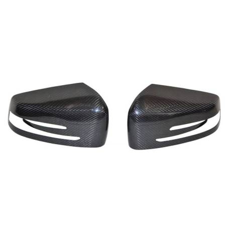 Cubre Espejos Carbono Mercedes W204/W212/W218/W221/Clase A/B/C/E/Glk/CLS