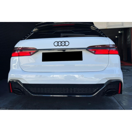 Paragolpes Trasero Audi A6 C8 2019+ Avant Look RS6