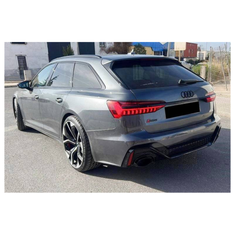 Paragolpes Trasero Audi A6 C8 2019+ Avant Look RS6