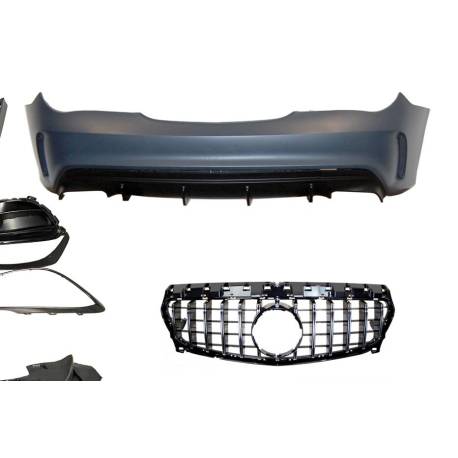 Kit Carrocería Mercedes W117 13-16 4P / SW LCI Look AMG A45 Parrilla