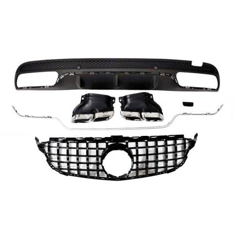 Kit De Carrocería Mercedes W205 2014-2018 4P / SW AMG Look C63