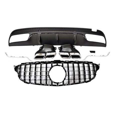 Kit De Carrocería Mercedes W205 2014-2018 4P / SW AMG Look C63