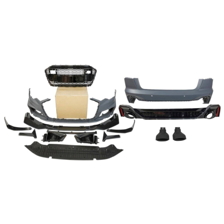Kit De Carrocería Audi A6 C8 4 puertas 2019+ Look RS6 Carbono