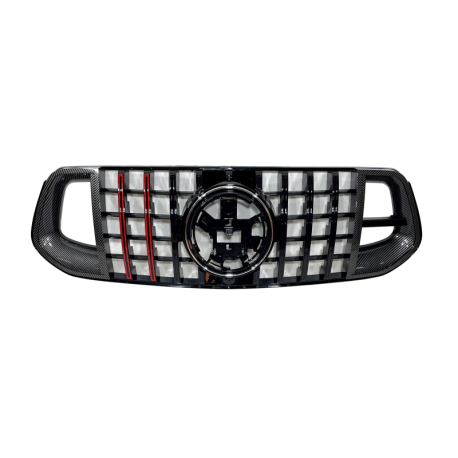 Parrilla Mercedes W167 / C167 GLE Look GT Carbono