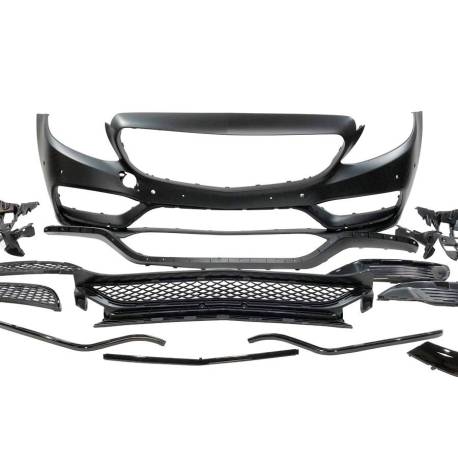 Paragolpes Delantero Mercedes W205 2014-2018 Coupe / 4P / SW look AMG C63