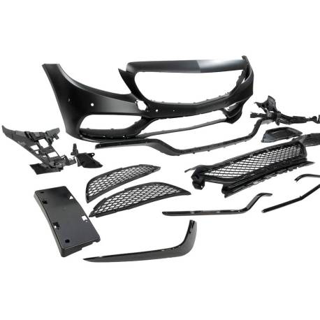 Paragolpes Delantero Mercedes W205 2014-2018 Coupe / 4P / SW look AMG C63