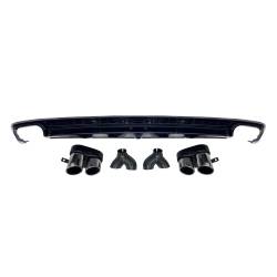 Difusor Trasero Audi A6 / A6 Avant C8 Look S6