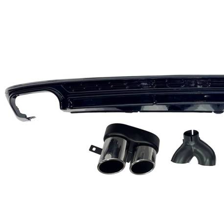 Difusor Trasero Audi A6 / A6 Avant C8 Look S6