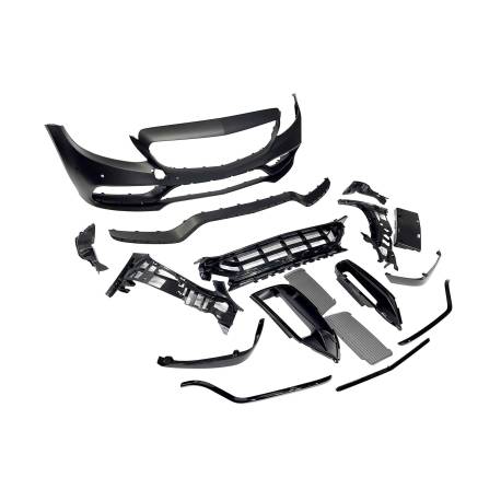 Paragolpes Delantero Mercedes W205 2014-2018 Coupe / 4P / SW look AMG C63