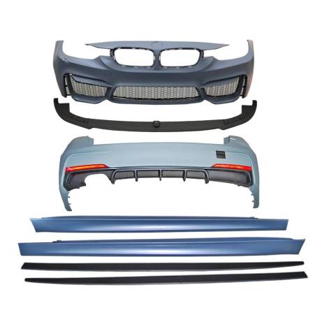 Kit De Carrocería BMW F30 Look M4 Doble salida