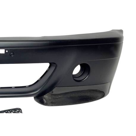 Paragolpes Delantero BMW E46 Look M3 ABS C/Punteras Carbono Look CSL