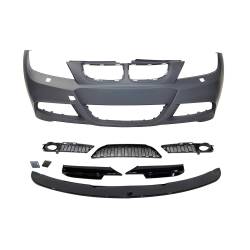 Paragolpes Delantero BMW E90 / E91 05-08 Look M-Tech Spoiler Lavafaros ABS