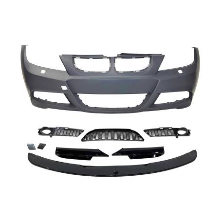 Paragolpes Delantero BMW E90 / E91 05-08 Look M-Tech Spoiler Lavafaros ABS